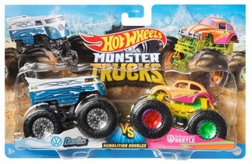 HOT WHEELS MONSTER TRUCKS GTJ48 DWUPAK ZESTAW 24H
