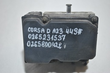 POMPA ABS HAMULCOWA OPEL CORSA D 0265231537 13236012 0265800422