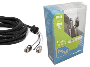 Kabel Sygnałowy RCA 250cm CONNECTION BT2 250.2 Chinch 2-kanały