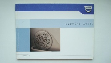 Руководство пользователя магнитолы Dacia Polska Blaupunkt, 2007 г., оригинал Dacia
