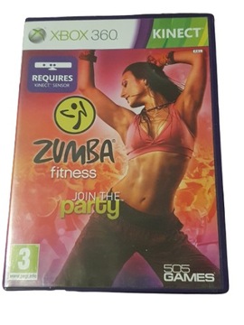 XBOX 360 KINECT ZUMBA FITNESS JOIN THE PARTY X360