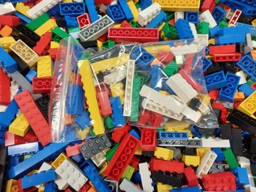 Смесь оригинальных строительных кубиков LEGO Blocks 100г.