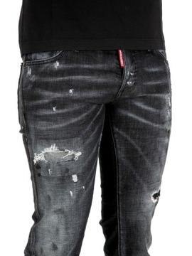 DSQUARED2 męskie jeansy spodnie SLIM JEAN IT56 NEW ITALY