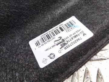 CAPTUR POLIČKA ZADNÍ KUFRU RENAULT OE 794202705R