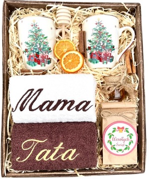Уникальный рождественский подарок для мамы и папы НАБОР