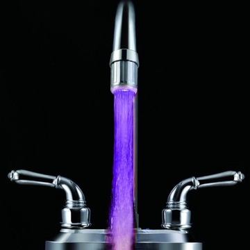 ЦВЕТНЫЙ СВЕТОДИОДНЫЙ ФАП С ДИСКОМ ТЁПЛОЙ ИЛИ ХОЛОДНОЙ ВОДЫ