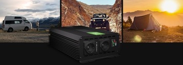 Преобразователь GREEN CELL Pro 12В/230В 2000Вт/4000Вт