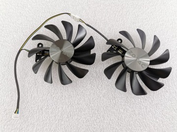 2 вентилятора ZOTAC GTX 1070, 1080 А, 8 ГБ, 0,45 А