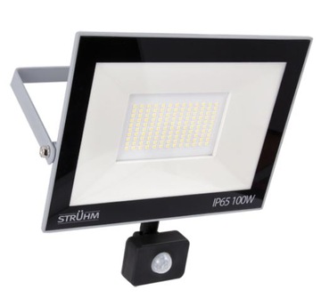 STRUHM Naświetlacz LED z czujnikiem PIR KROMA 100W barwa neutralna