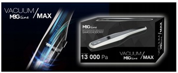 ODKURZACZ BEZPRZEWODOWY Pionowy BEZWORKOWY Samochodowy 120W MOC