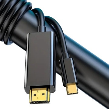 КАБЕЛЬ-АДАПТЕР USB-C 3.1 TYPE C НА HDMI 4K, 200 СМ
