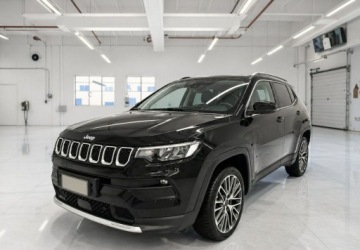 Jeep Compass II SUV Plug-In Facelifting 1.3 GSE T4 190KM 2022 Jeep Compass Plug-In Kamera Tempomat ACC Skora Automat Led FV23