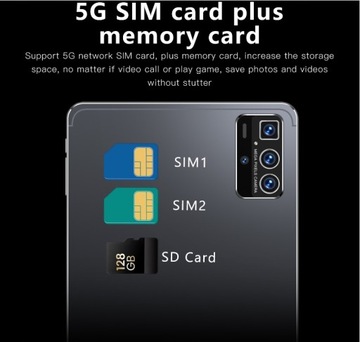 10,1-дюймовый планшет 4G с большим экраном