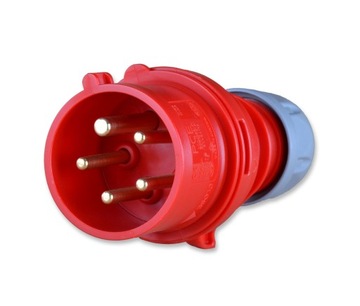 015-6 Вилка переносная FORCE 16А 5П 400В IP44
