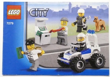 LEGO INSTRUKCJA CITY 7279 Kolekcja fig policyjnych
