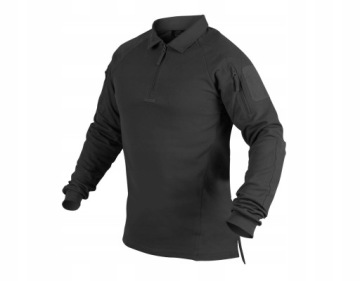 ТОЛСТОВКА МУЖСКАЯ БЕЗ КАПЮШОНА POLO RANGE HELIKON THERMOACTIVE БЫСТРОСЫХАЮЩАЯ ЧЕРНАЯ