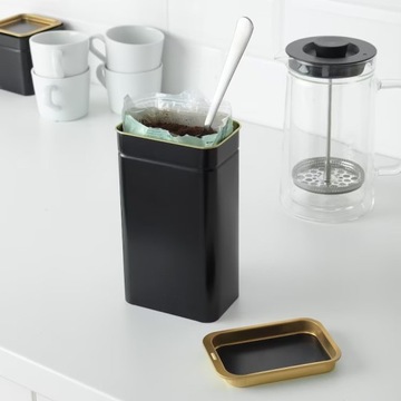 PUSZKA POJEMNIK NA KAWĘ HERBATĘ BLOMNING IKEA