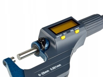 ЭЛЕКТРОННЫЙ МИКРОМЕТР 0–25 мм 0,001 мм CASE G01487 LCD PRECISION GEKO