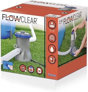 POMPA Z FILTREM FILTRUJĄCA 1249L/H do basenu 58381