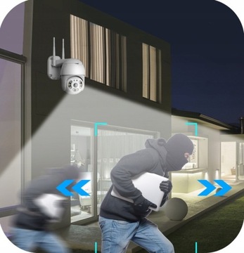 WIFI IP УМНАЯ ПОВОРОТНАЯ КАМЕРА FULL HD 2 МП МОНИТОРИНГ 1080p ЗУМ 4-кратное обнаружение