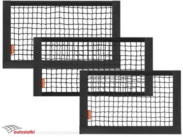 Набор из 3-х универсальных автомобильных сеток на липучке.