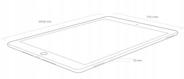 Планшет Apple iPad 9-го поколения, 64 ГБ, Wi-Fi