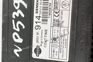 MODUL POHODĚ NISSAN PRIME (P11) 285519F914 2000