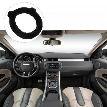 Универсальный автомобильный рулевой крышку с плюшевой защитой и на зиму