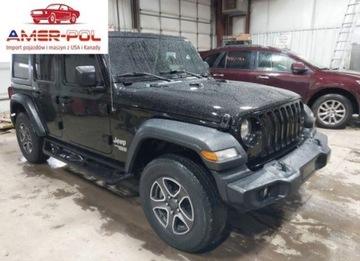 Jeep Wrangler IV 2020 Jeep Wrangler Unlimited Sport S 2020 3.6l 3.6 Benzyna 285KM