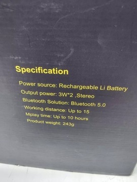 BLUETOOTH SPEAKER EBS-908