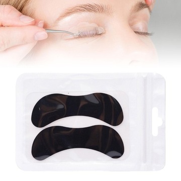 Eyelash Perm Pad Silikonowe rzęsy Czarne