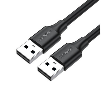Kabel Przewód UGREEN USB-A - USB-A 1,5 metra Czarny