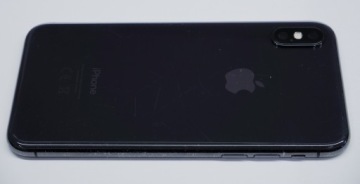 Задний чехол iPhone X Space Grey Genuine