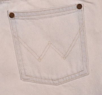 WRANGLER spodenki WHITE ogrodniczki BIB HORT_ M