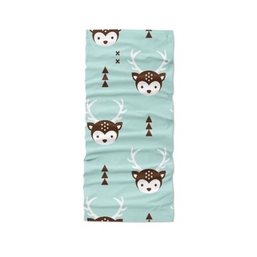 3D Printed Mini Animal Women Summer Headband Outdoor Sports Neck Gaiter