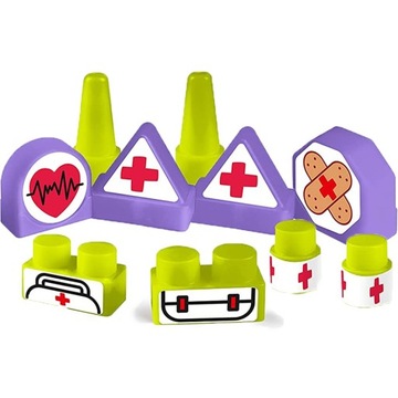 Коляска Feber Ride-On Walker, ящик для хранения автомобиля скорой помощи 3в1