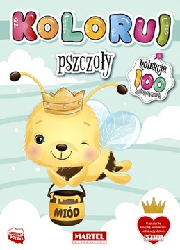 PSZCZOŁY. KOLORUJ
