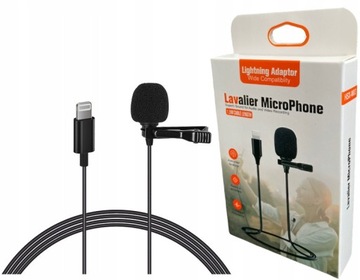 ПРОФЕССИОНАЛЬНЫЙ ПРИВЯЗНОЙ МИКРОФОН С ЗАЖИМОМ