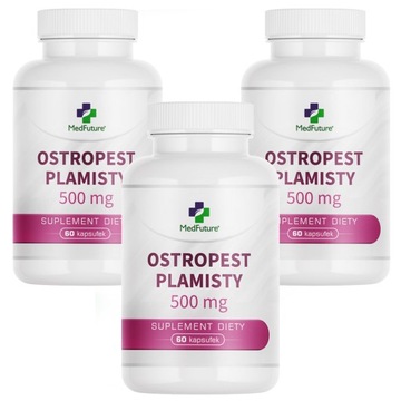 Ostropest plamisty wątroba detox oczyszczenie 3op.
