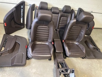 FOTELE GRZANE KANAPA TAPICERKI VW PASSAT B7 KOMBI