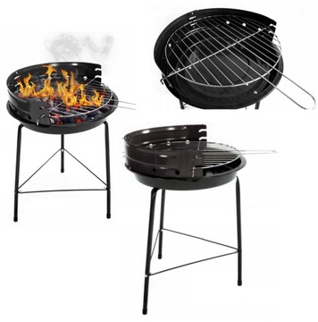 GRILL WĘGLOWY OGRODOWY PRZENOŚNY LONESTAR