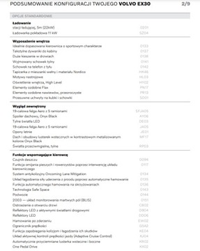 Volvo 2023 Volvo EX30 SAMOCHÓD DEMONSTRACYJNY - OD RĘKI, zdjęcie 7