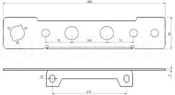 C-360 Задний блок разъемов быстрого разъема c360