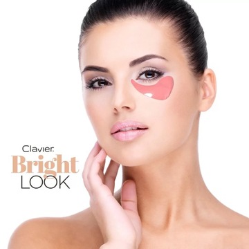 Гелевые подушечки для глаз Clavier Rose 60 шт Bright Look.