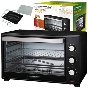 МАЛЕНЬКАЯ МИНИ-ЭЛЕКТРИЧЕСКАЯ ДУХОВКА 20 Л, 1600 ВТ, ГРИЛЬ