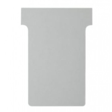 100 серебряных карточек планирования T-Card, размер 2