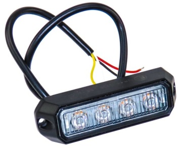 СТРОБОСКОПИЧЕСКАЯ ЛАМПА 4 LED 12W IP67 LED EPISTAR