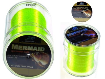ŻYŁKA MERMAID CARP FLUO 0,22 MM 11 kg 500m TONĄCA FEEDER GRUNT SPŁAWIK