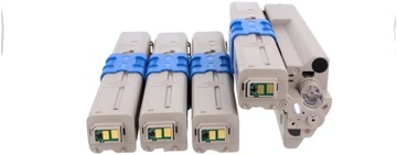 НАБОР 4x ТОНЕРА C301 ДЛЯ OKI CMYK C301DN C321DN