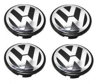 4 колпака на диски VW COVER 65 мм для VOLKSWAGEN